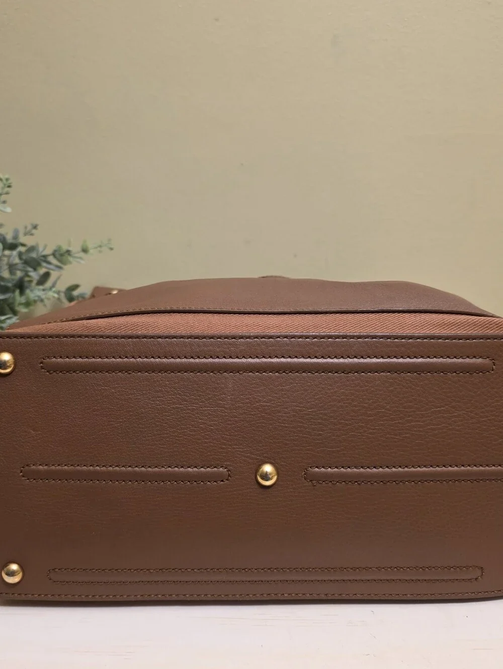 Yves Saint Laurent | Authentic Vintage Brown Sac Muse Two Leather Satchel